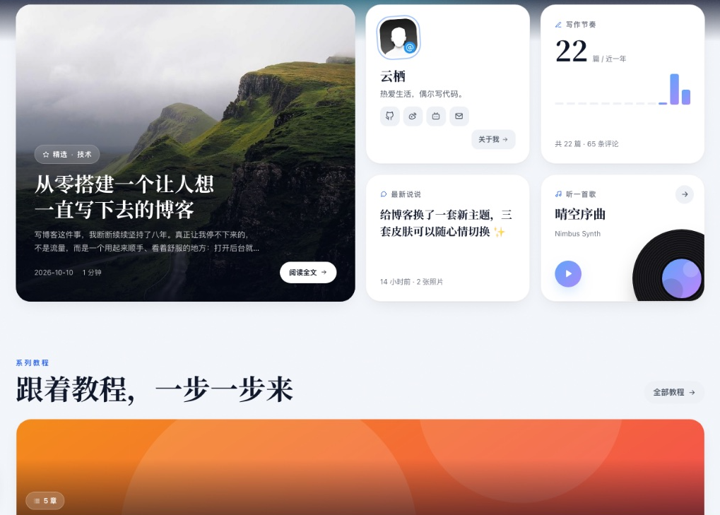 Nimbus杂志风主题